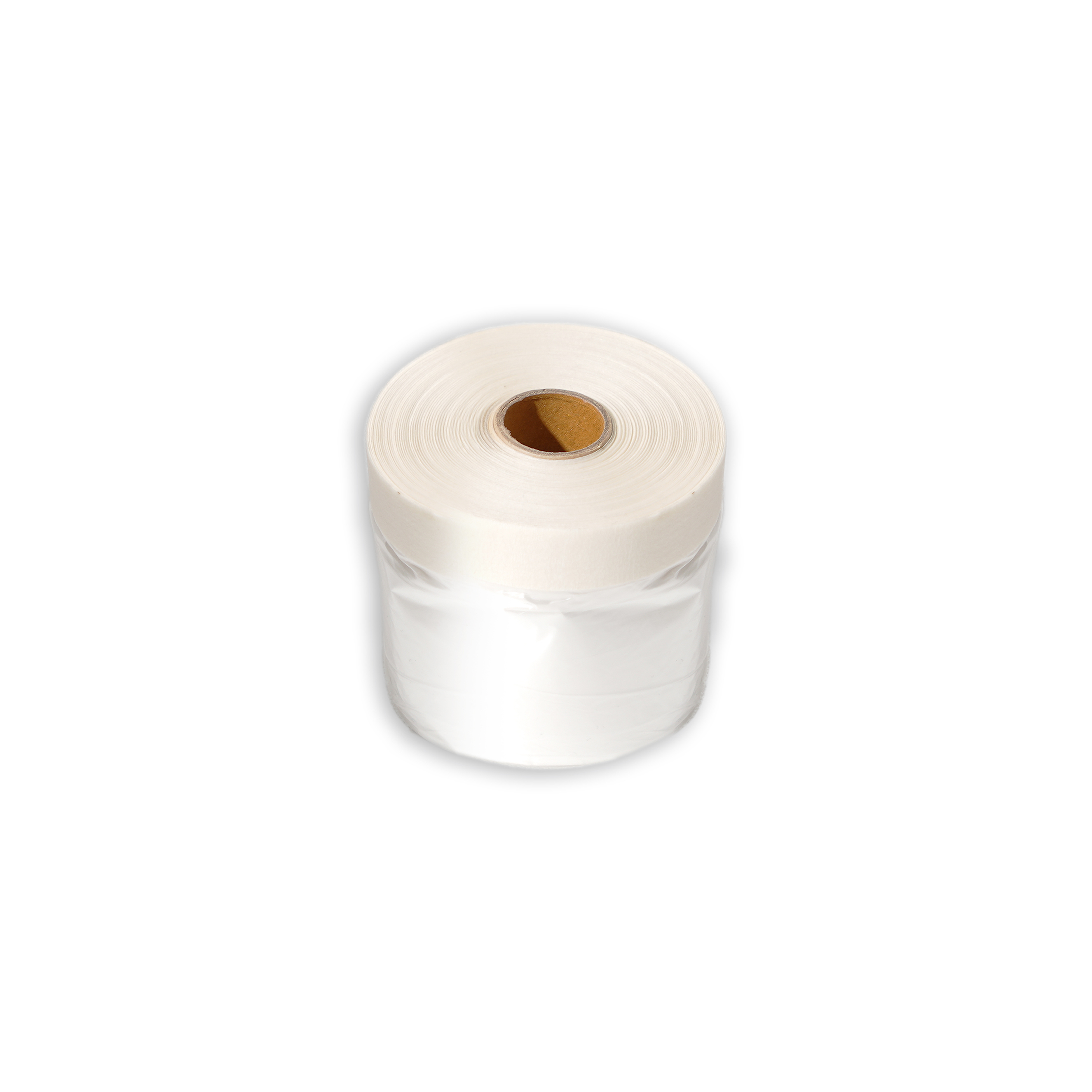 PROVISTON | Kombi-Mask Kreppband 55 cm x 20 m | Malerkrepp mit Abdeckfolie creme