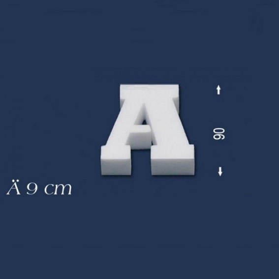 Buchstabe "A" - Größe 9 cm
