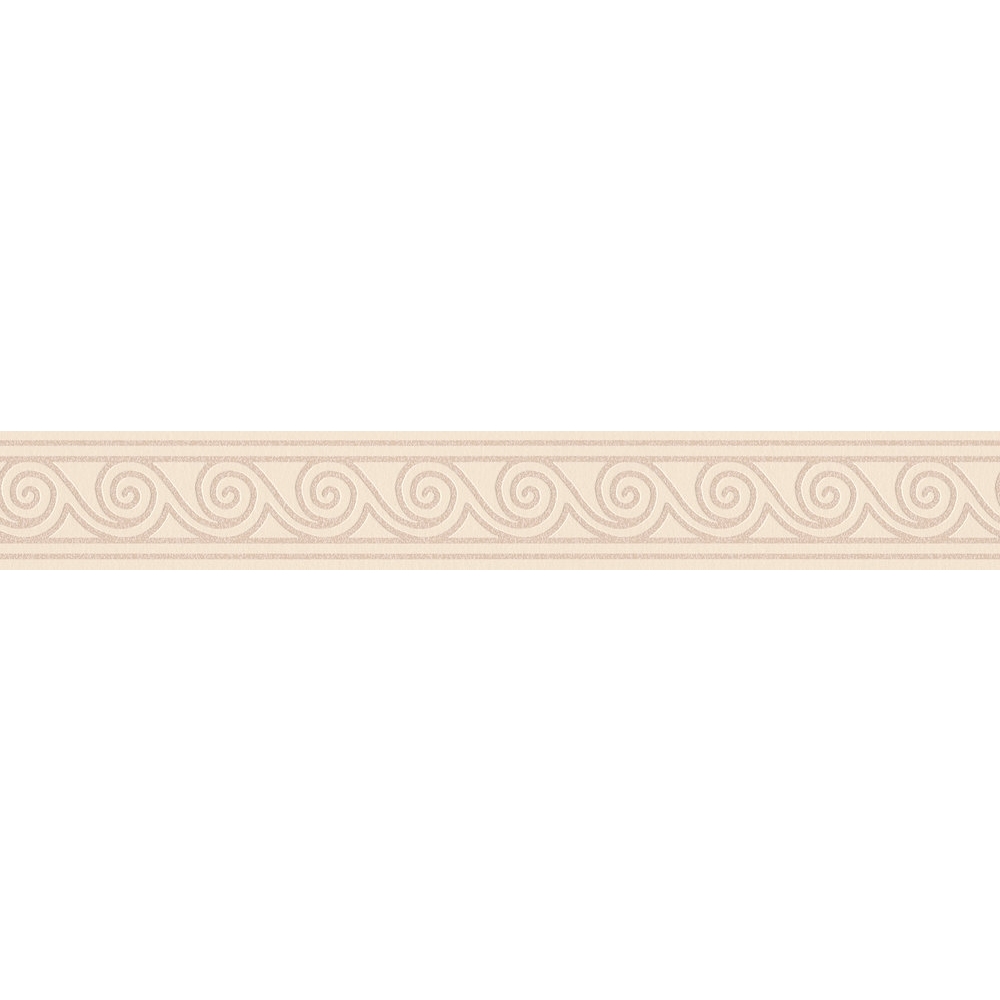 A.S. Creation | Only Borders 11 | 384058 | Vliesbordüre | Streifentapete | 5.00 x 0.08 m | Beige