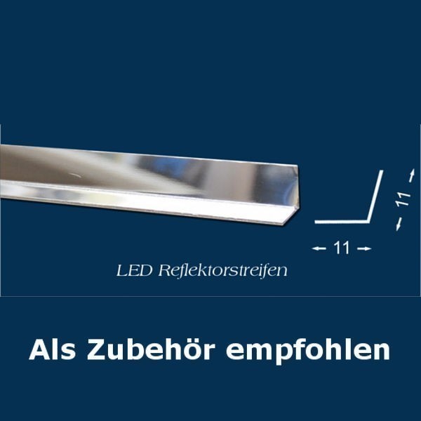 Lichtleiste "Wiesemann LL1" - Reflexionsstreifen für indirekte Beleuchtung