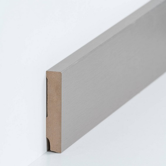 Fußleisten / Sockelleisten "Celle" (MDF foliert / 721.168.49) - Farbe: Champagner (Default)