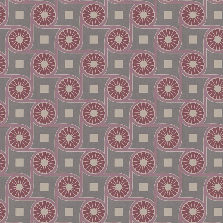 A.S. Creation | Art of Eden | 390602 | Vliestapete | Grafisch | 10.05 x 0.53 m | Lila