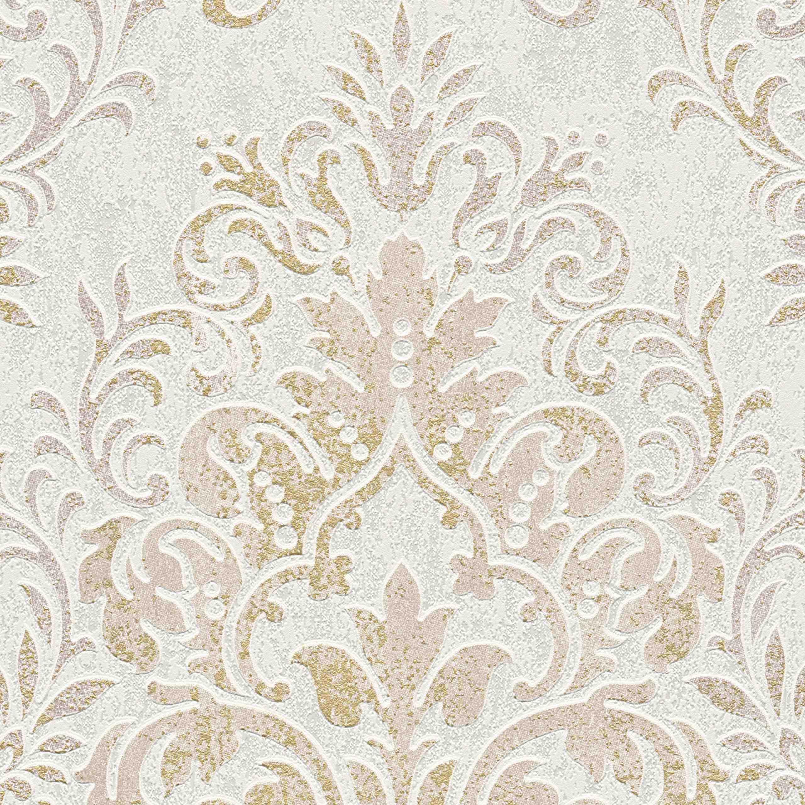 A.S. Creation | Jette 4 | 339244 | Vliestapete | Barock | 0.53 x 10.05 m | Beige