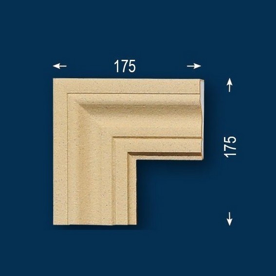 Fassadenprofile "Wiesemann FP8" - Eckstück