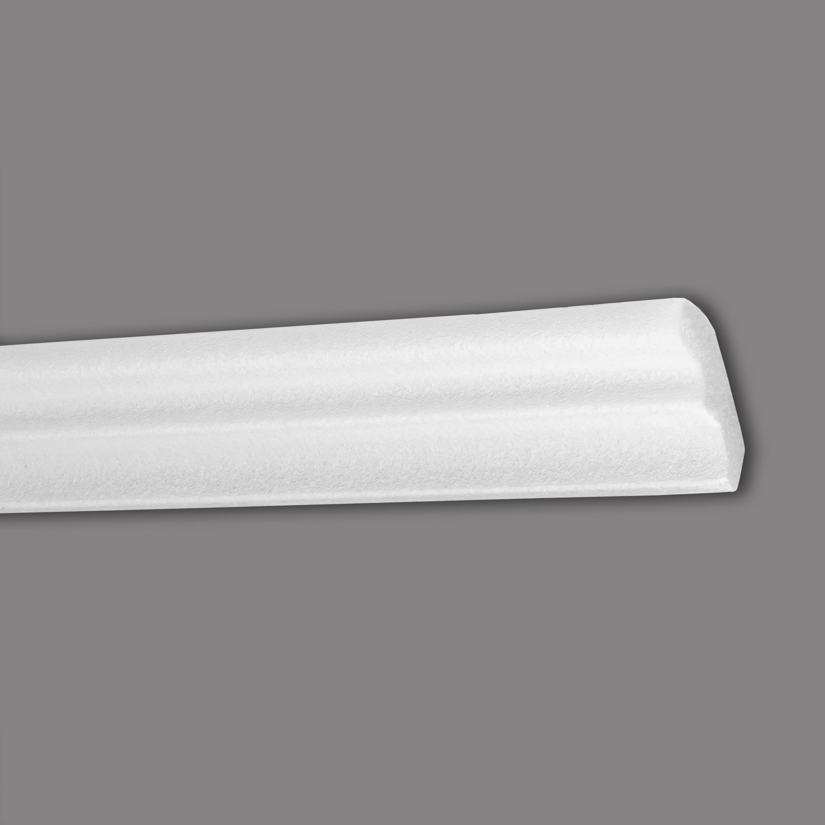 Wiesemann Stuckleiste Eindhoven 04 Polystyrol 34 x 28 x 2000 mm Deckenleiste Weiß