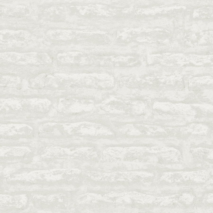 A.S. Creation | Attractive 2 | 390273 | Vliestapete | Steinoptik | 10.05 x 0.53 m | Weiß