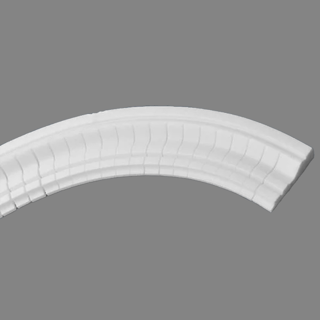 Wiesemann | Fassadenprofil für Innenbögen "FP8 Flex I" | 27 x 97 x 2000 mm | Unbeschichtet