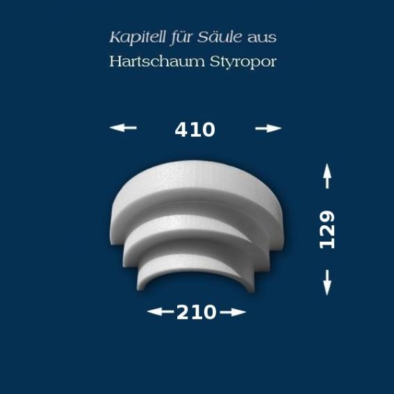 Säulenkapitell "Wiesemann SK9-3" - unbeschichtet