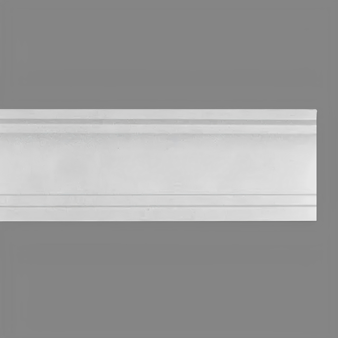 PROVISTON | Gipsleiste Wiesbaden | Echter Gipsstuck | 55 x 100 x 1200 mm | Stuckleisten aus Gips