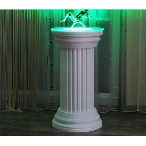 Dekosäule Rosarno 166 mit LED grün