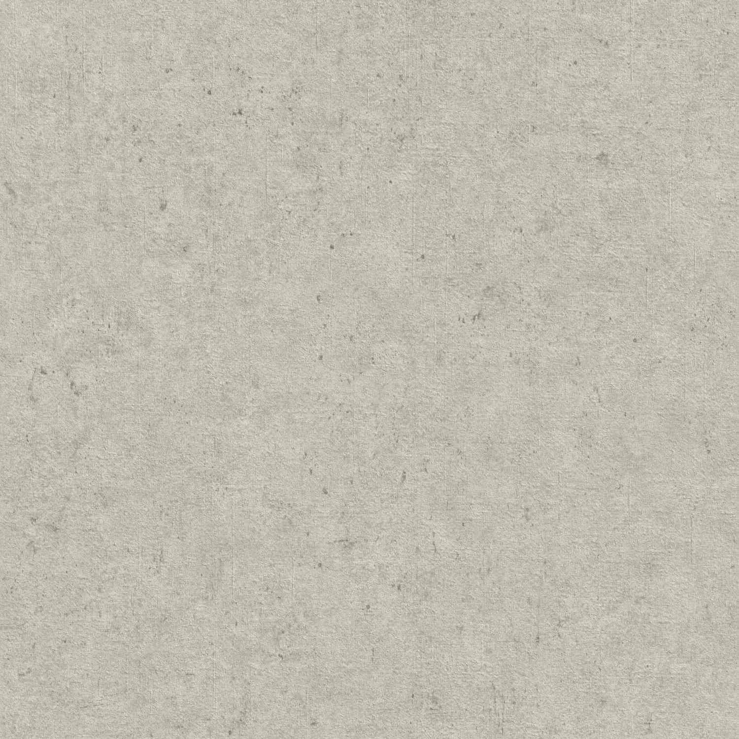 Rasch | Concrete | 520859 | Vliestapete | Einfarbig | Uni | 0.53 x 10.05 m | Grau