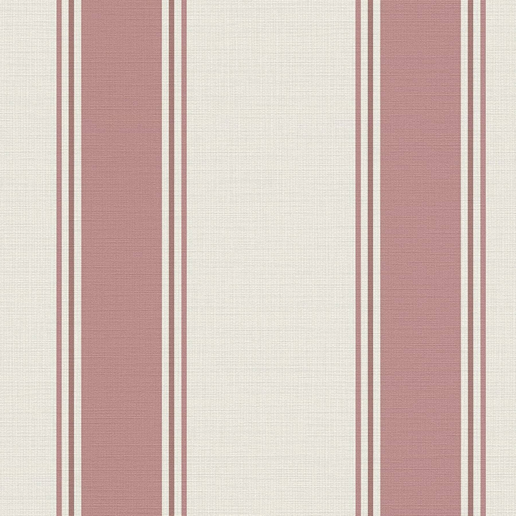 Vliestapete 399831 Creme Rot Streifen Wellen Michalsky 6 A.S. Creation