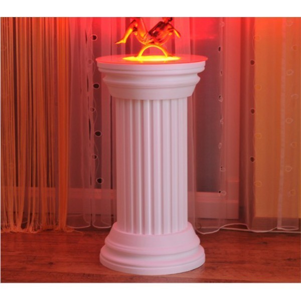 Dekosäule Rosarno 166 mit LED rot