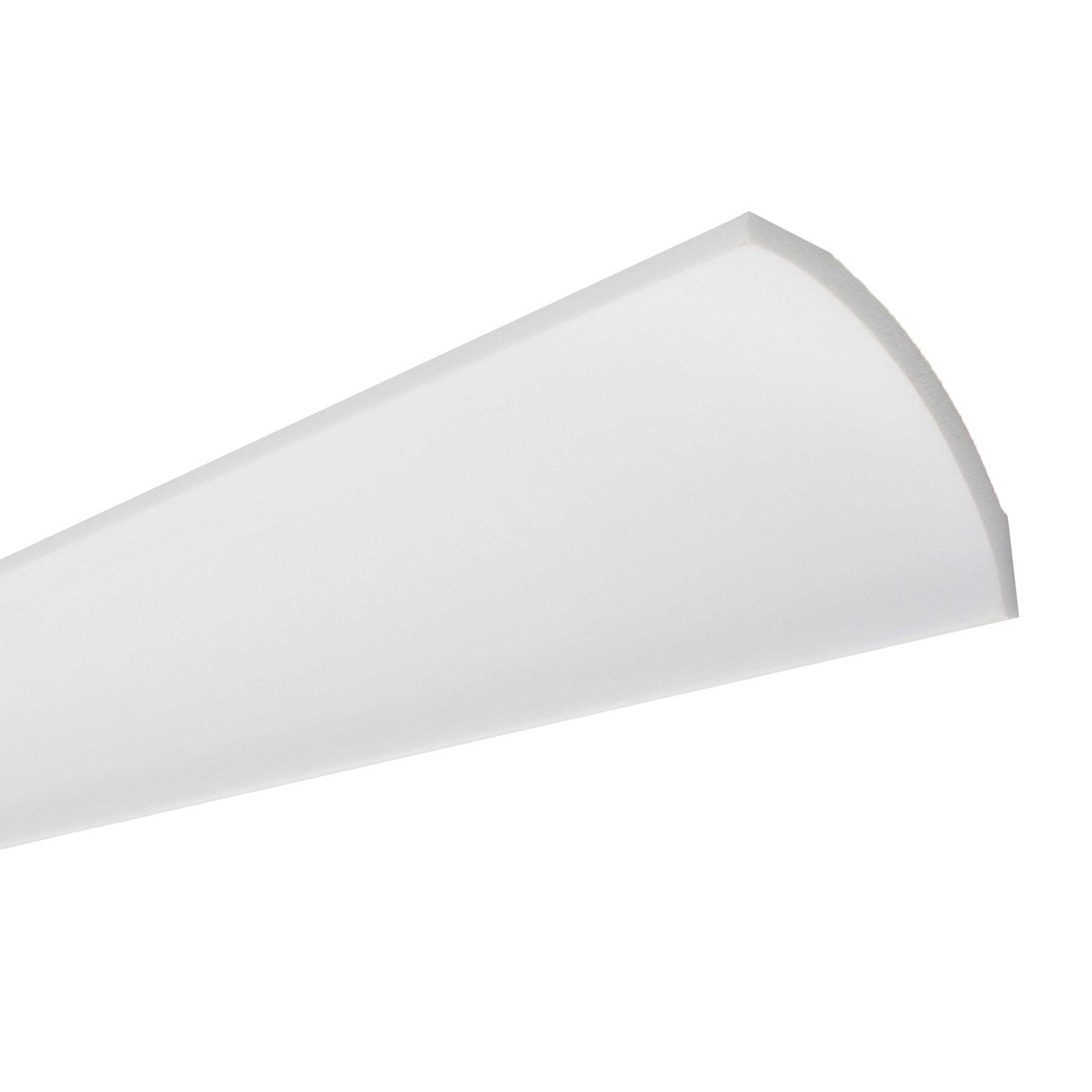 NMC Deckenleiste B8 NOMASTYL Polystyrol 82 x 82 x 2000 mm Weiß Stuckleiste Wandleiste