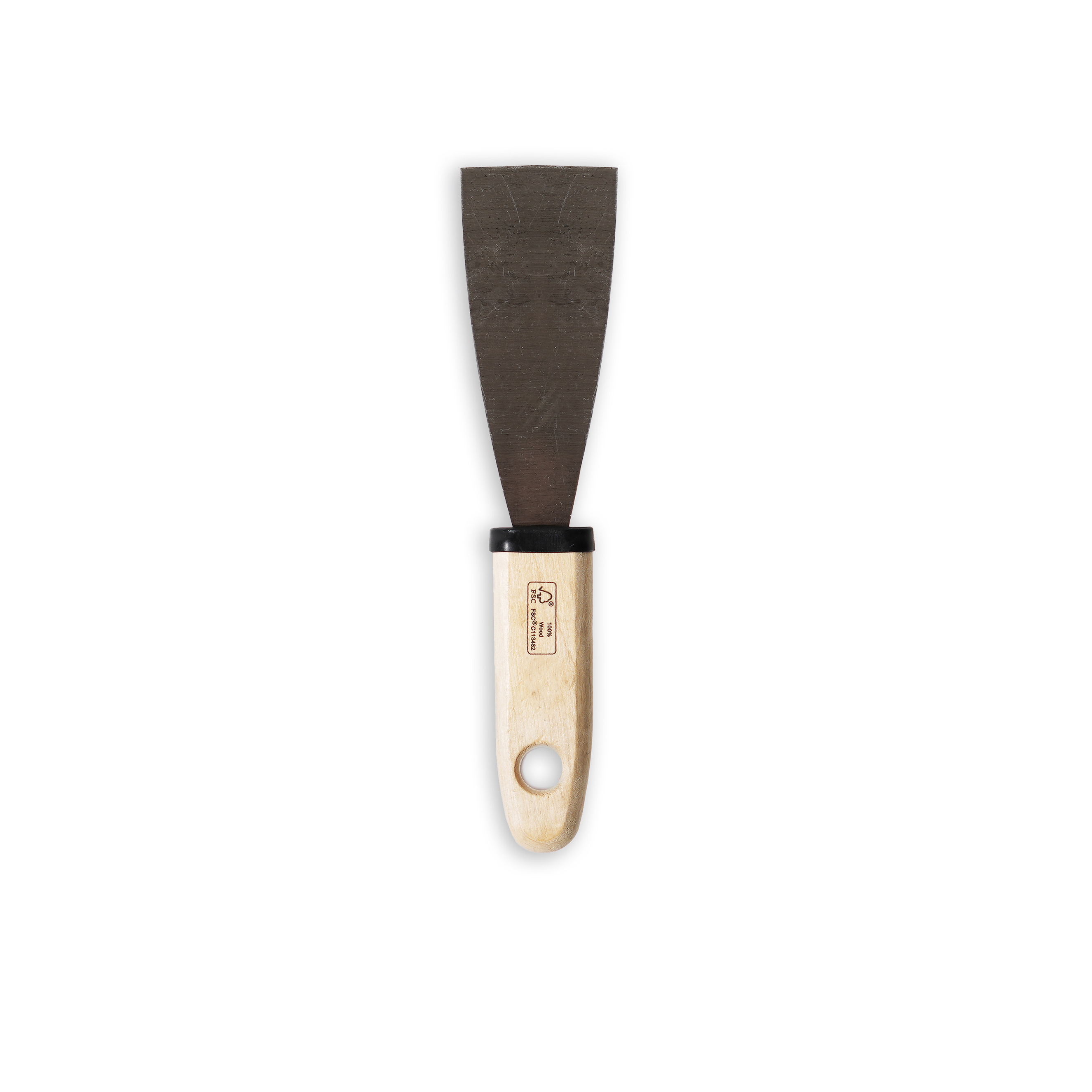 PROVISTON | Spachtel 40 mm | Malerspachtel Holzgriff Edelstahl-Blatt