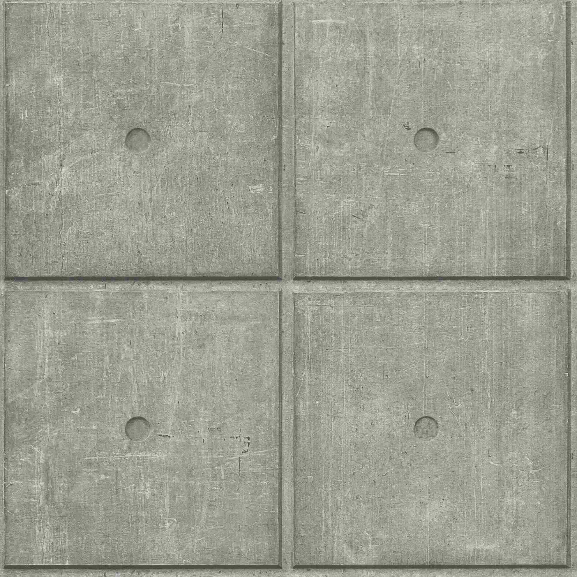Vliestapete 499438 Grau Muster Motive Factory V Rasch
