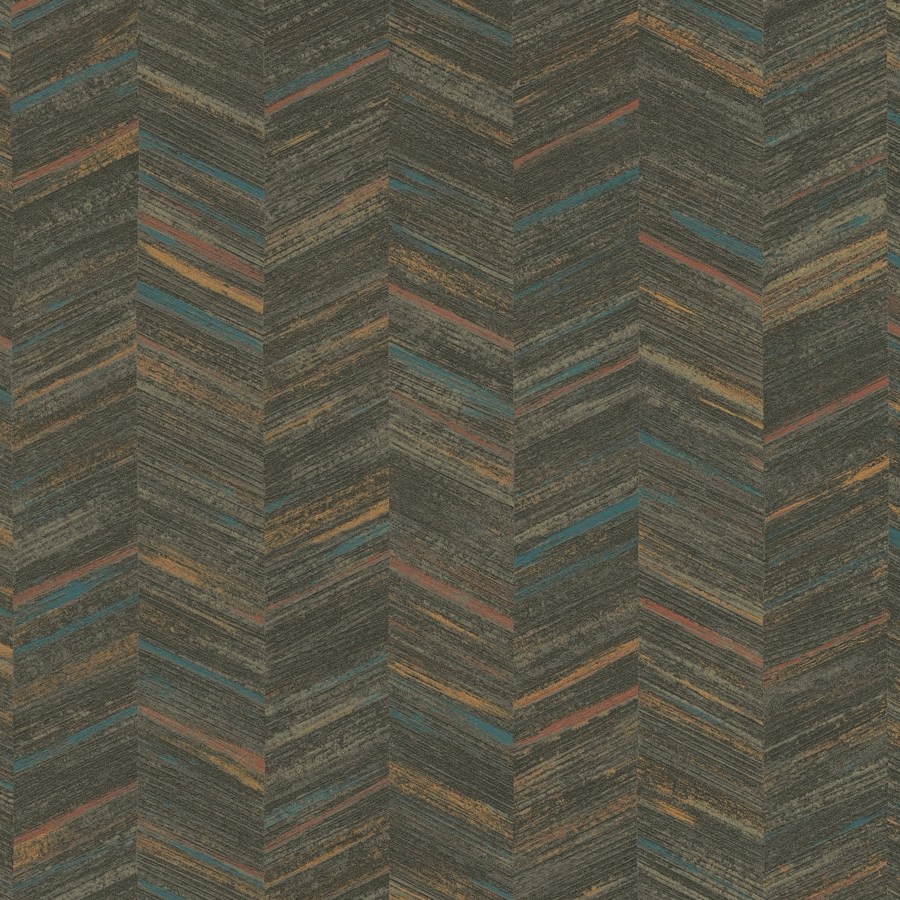 A.S. Creation | Geo Effect | 383092 | Vliestapete | Geometrisch | 10.05 x 0.53 m | Braun