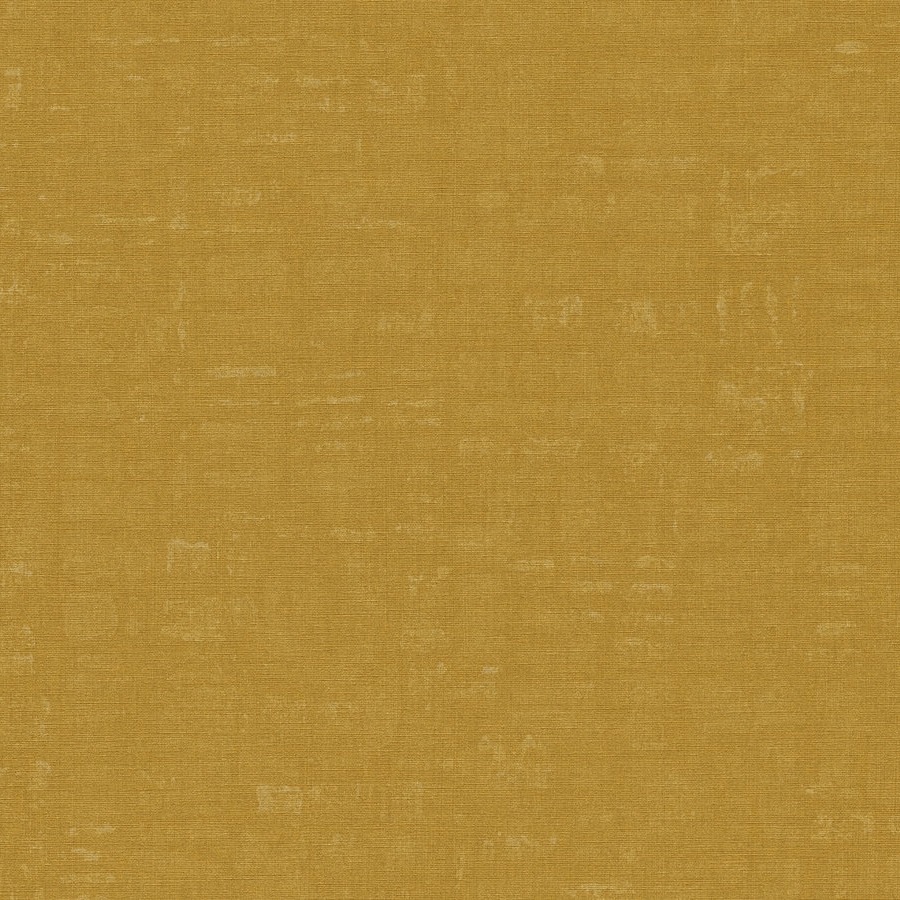 A.S. Creation | Nara | 387455 | Vliestapete | Einfarbig | 10.05 x 0.53 m | Gelb