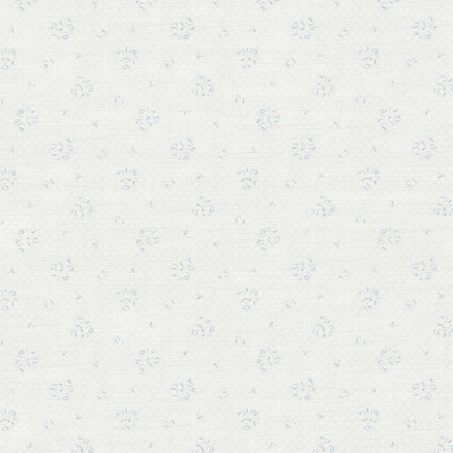 A.S. Creation | Maison Charme | 390674 | Vliestapete | Blumenoptik | 10.05 x 0.53 m | Hellgrau