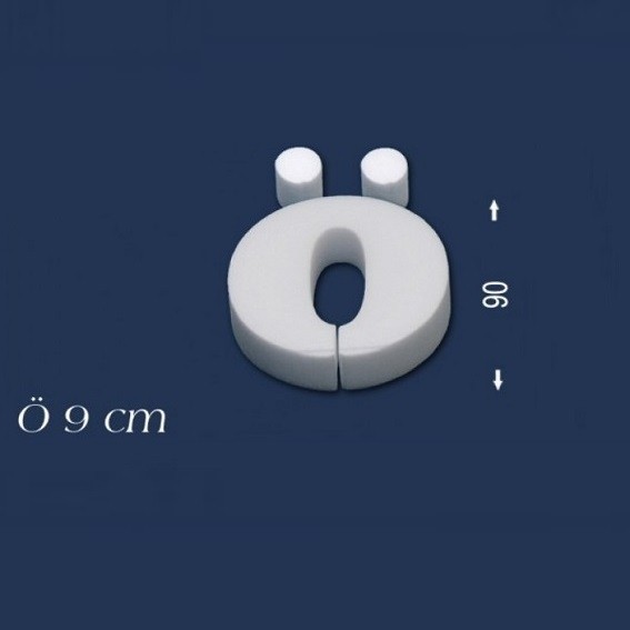 Deko Buchstabe Ö 90 mm Styropor Buchstabe 3D Buchstabe Weiß Wiesemann