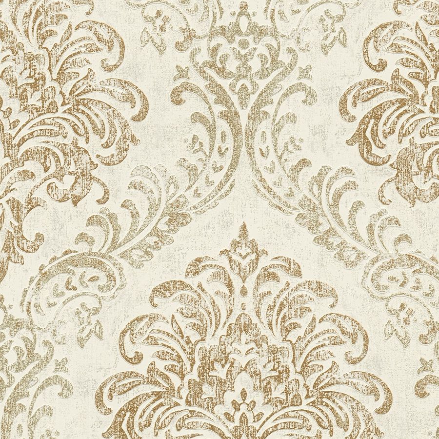 A.S. Creation | Travel Styles | 391125 | Vliestapete | Barock | 10.05 m x 0.53 m | Weiß