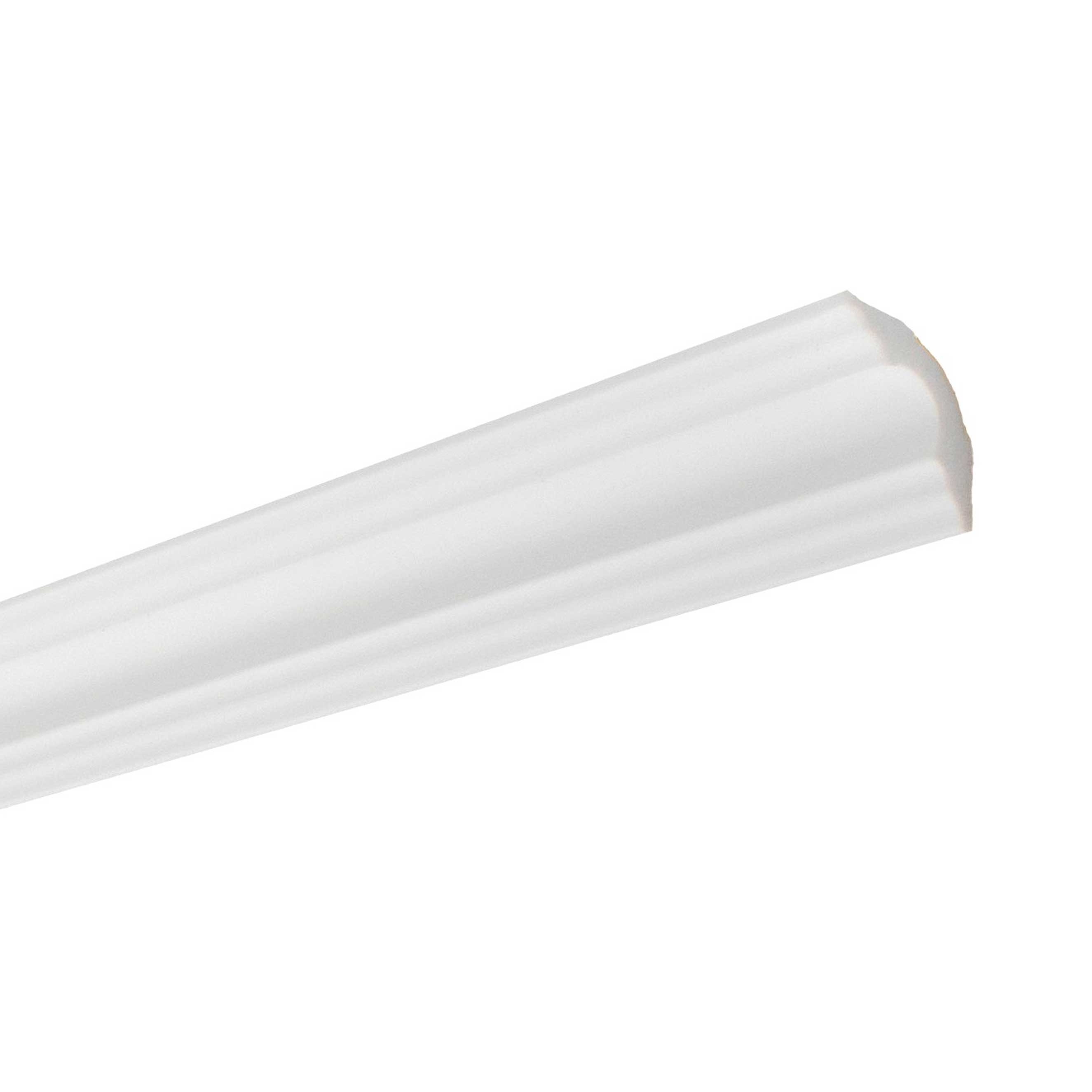NMC Stuckleiste A3 NOMASTYL Polystyrol 30 x 30 x 2000 mm Weiß Deckenleiste