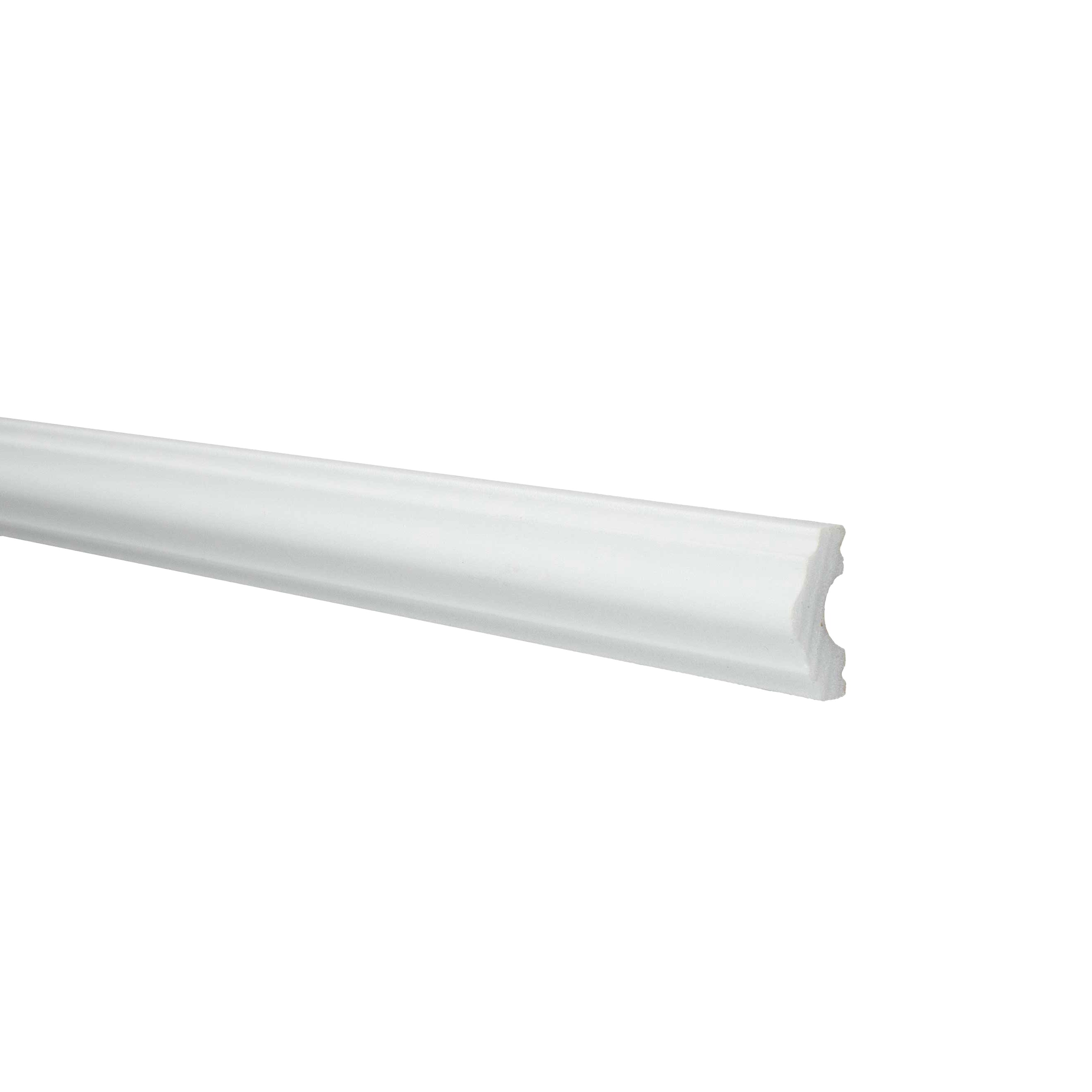 NMC Zierleiste WL3 WALLSTYL Wandleiste 15 x 40 x 2000 mm Polystyrol Weiß
