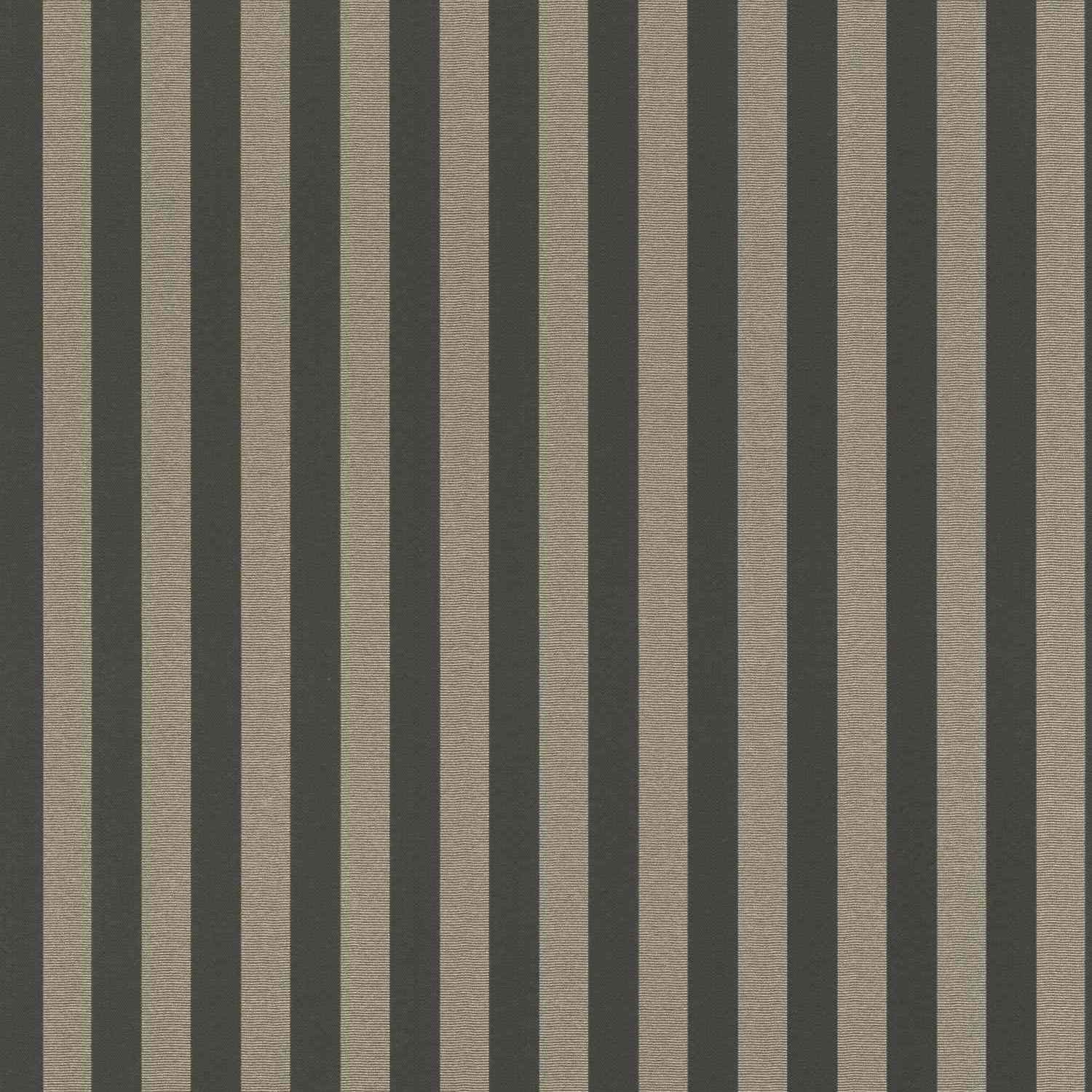 Rasch | Trianon XIII | 570335 | Vliestapete | Streifen | 0.53 x 10.05 m | Schwarz | Gold