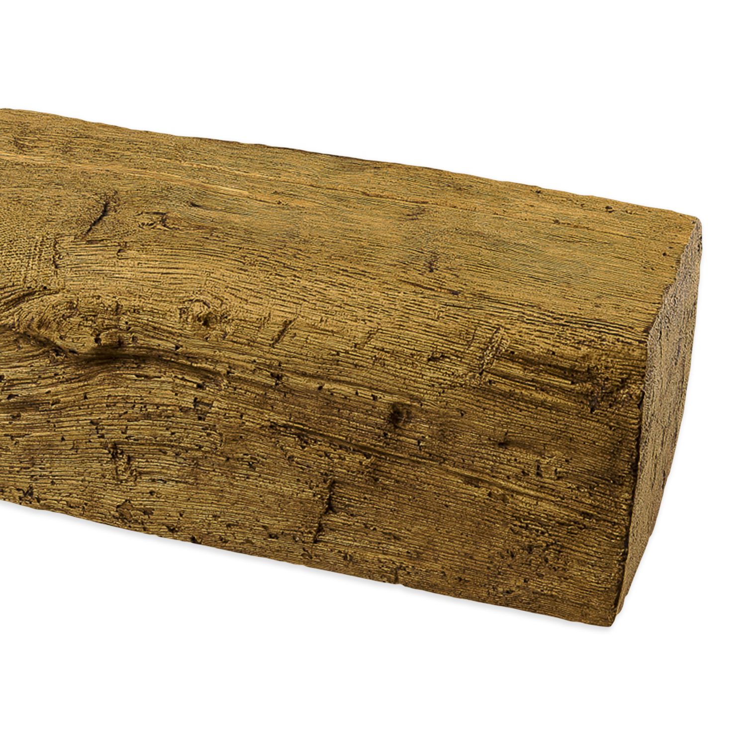 Wiesemann | PU-Balken | Polyurethan | 190 x 170 x 3000 mm | Eiche Hell | Deckenbalken | Hochfest