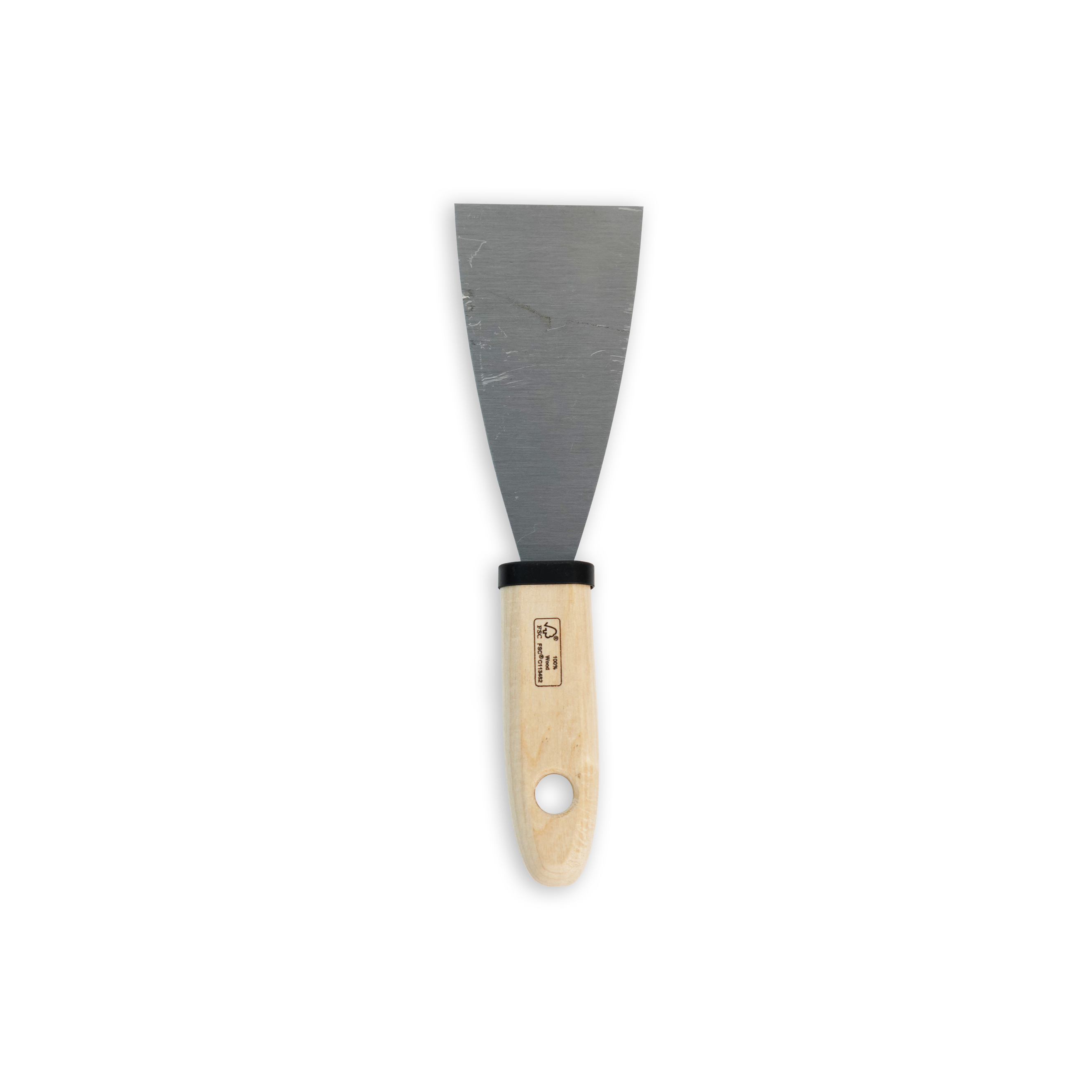 PROVISTON | Spachtel 60 mm | Malerspachtel Holzgriff Edelstahl-Blatt