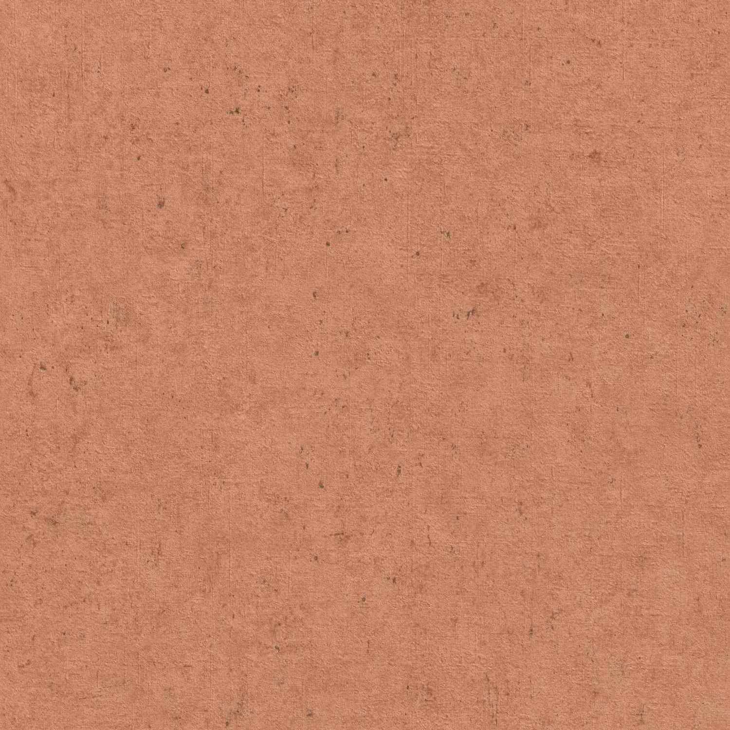 Rasch | Concrete | 520880 | Vliestapete | Einfarbig | Uni | 0.53 x 10.05 m | Rot
