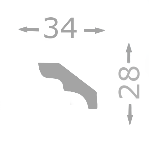 Stuckleiste "Eindhoven 4" - 2