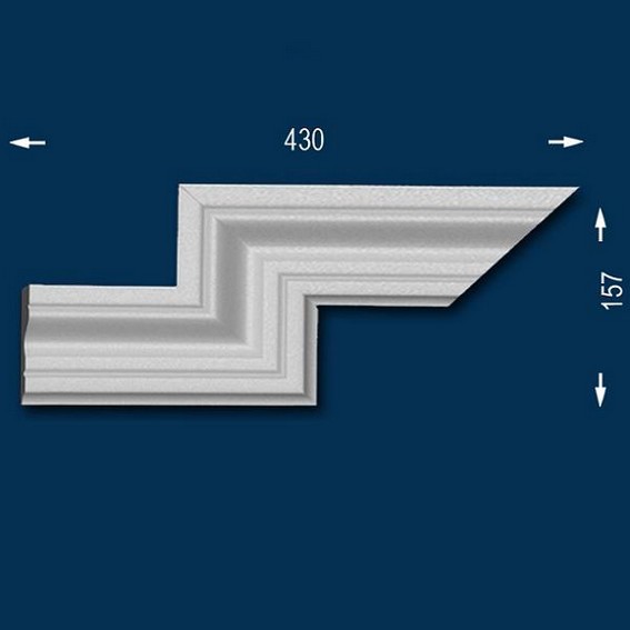 Fassadenprofile "Wiesemann FP8" - Doppeleckstück links