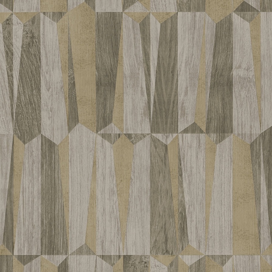 A.S. Creation | Nara | 387433 | Vliestapete | Holzoptik | 10.05 x 0.53 m | Braun