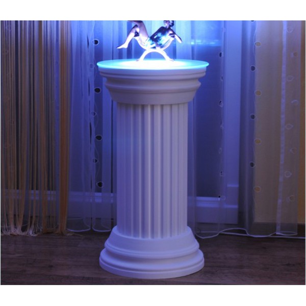 Dekosäule Rosarno 166 mit LED blau