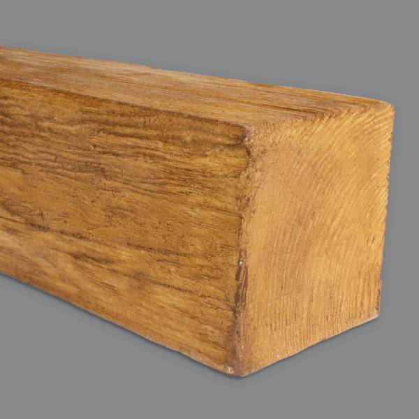Elite Decor | PU-Balken "ED106" | Polyurethan | 120 x 120 mm | Eiche Hell | Deckenbalken Elite Decor | PU-Balken "ED106" | Polyurethan | 120 x 120 mm | Eiche Hell | Deckenbalken