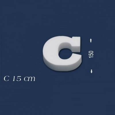 Buchstabe "C" - Größe 15 cm