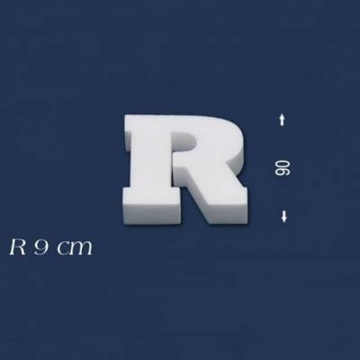 Buchstabe "R" - Größe 9 cm