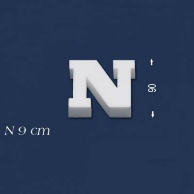 Buchstabe "N" - Größe 9 cm