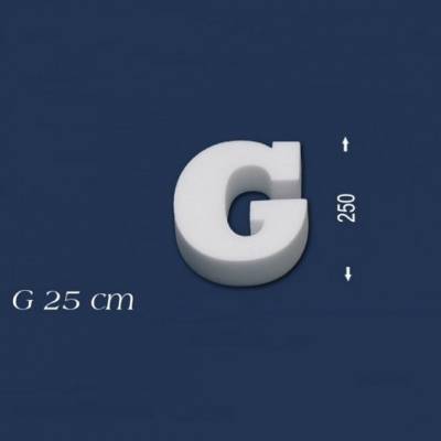Buchstabe "G" - Größe 25 cm