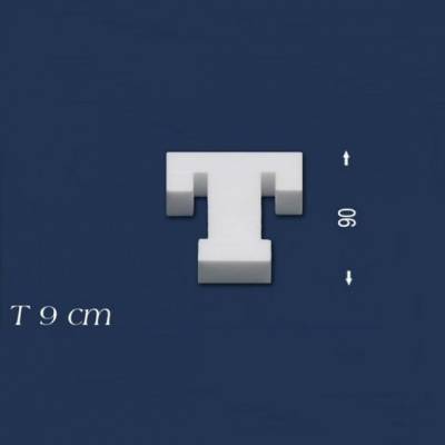 Buchstabe "T" - Größe 9 cm