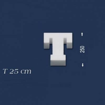 Buchstabe "T" - Größe 25 cm
