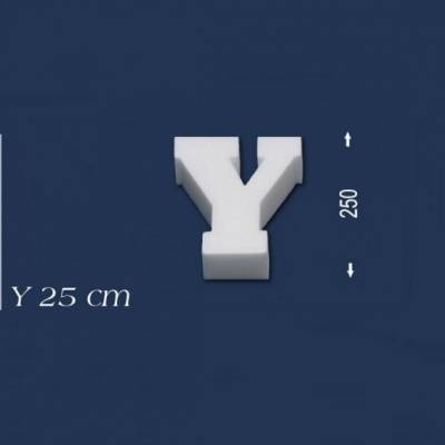 Buchstabe "Y" - Größe 25 cm