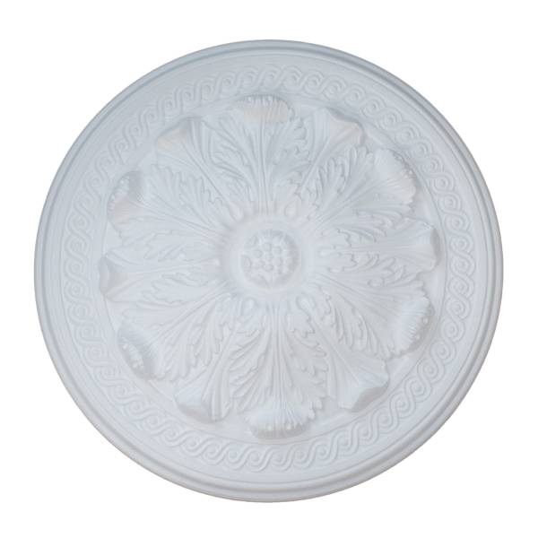Marbet | Rosette &quot;R8&quot; | Ø 47cm | Styropor | weiß