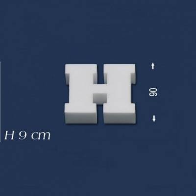 Buchstabe "H" - Größe 9 cm