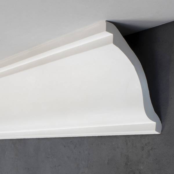 PROVISTON | Gipsleiste Bremerhaven | Echter Gipsstuck | 75 x 75 x 1200 mm | Stuckleisten aus Gips PROVISTON | Gipsleiste Bremerhaven | Echter Gipsstuck | 75 x 75 x 1200 mm | Stuckleisten aus Gips