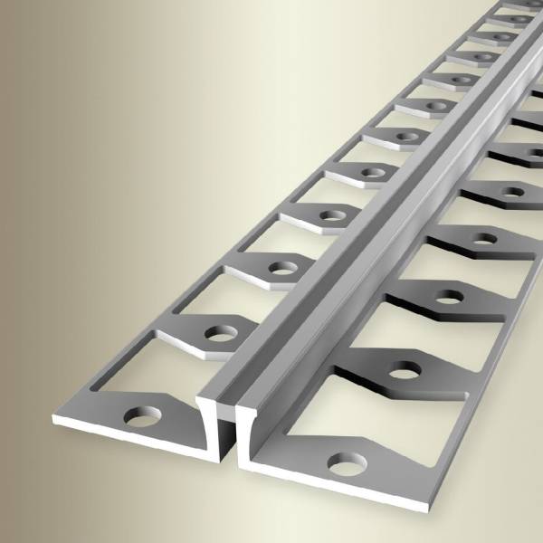 Küberit | Dehnungsfugen- & Fliesenprofile | 51 x 2500 mm | Einfasshöhe 8 - 10.3 mm | Alu eloxiert Küberit | Dehnungsfugen- & Fliesenprofile | 51 x 2500 mm | Einfasshöhe 8 - 10.3 mm | Alu eloxiert
