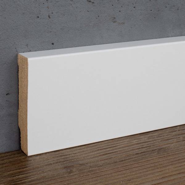 Südbrock | Sockelleiste "Fürth" | 721.1358 | MDF | 13 x 58 x 2500 mm | Weiß | Eckig Südbrock | Sockelleiste "Fürth" | 721.1358 | MDF | 13 x 58 x 2500 mm | Weiß | Eckig