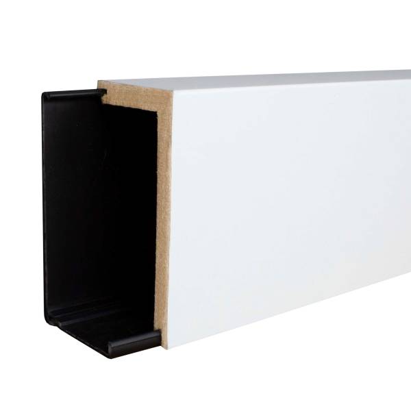 Neuhofer | Heizrohrabdeckleiste "Crotone" | FRA04 | MDF | 41 x 141 x 2400 mm | Weiß | Rohrabdeckung Neuhofer | Heizrohrabdeckleiste "Crotone" | FRA04 | MDF | 41 x 141 x 2400 mm | Weiß | Rohrabdeckung
