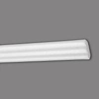 PROVISTON Stuckleiste "Eindhoven 13" | Styropor Deckenleiste | 23 x 24 x 2000 mm | Polystyrol weiß
